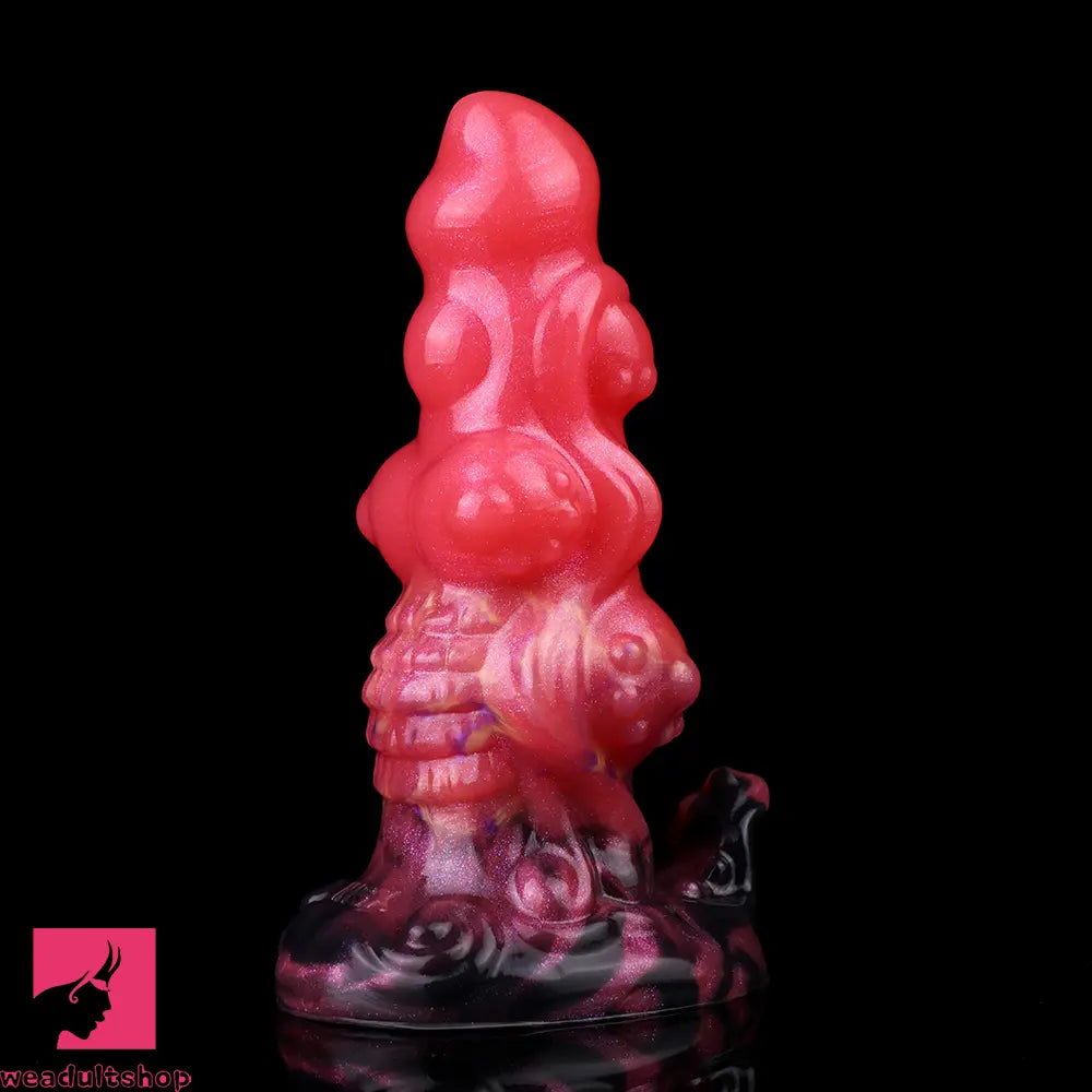5.91in Fantasy Silicone Soft Odd Dildo Durable Construction Cock Sex