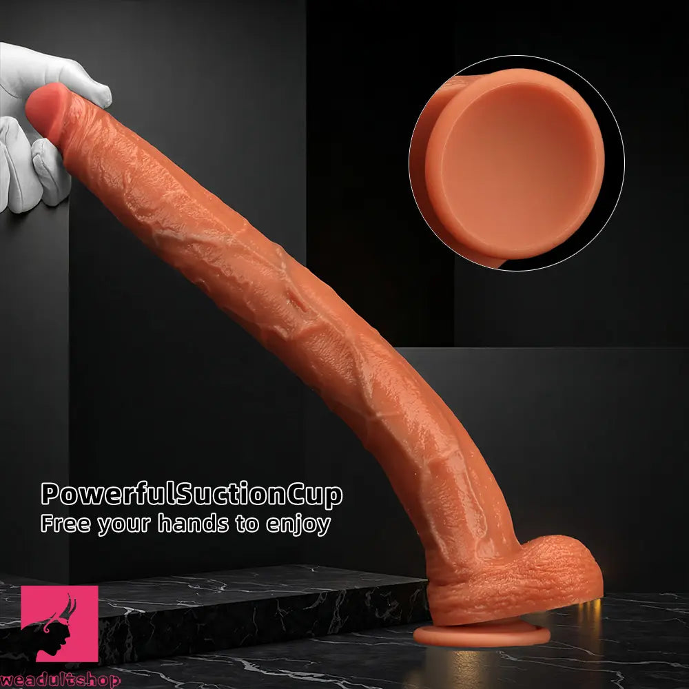 13.97in 15.94in Super Long Huge Silicone Dildo Adult Pleasure Penis Toy