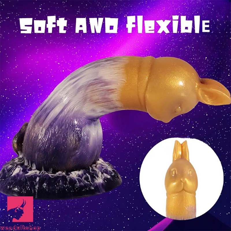 7.87in Zodiac Rabbit New Strange Shaped Dildo Simulation Prostate Dildo