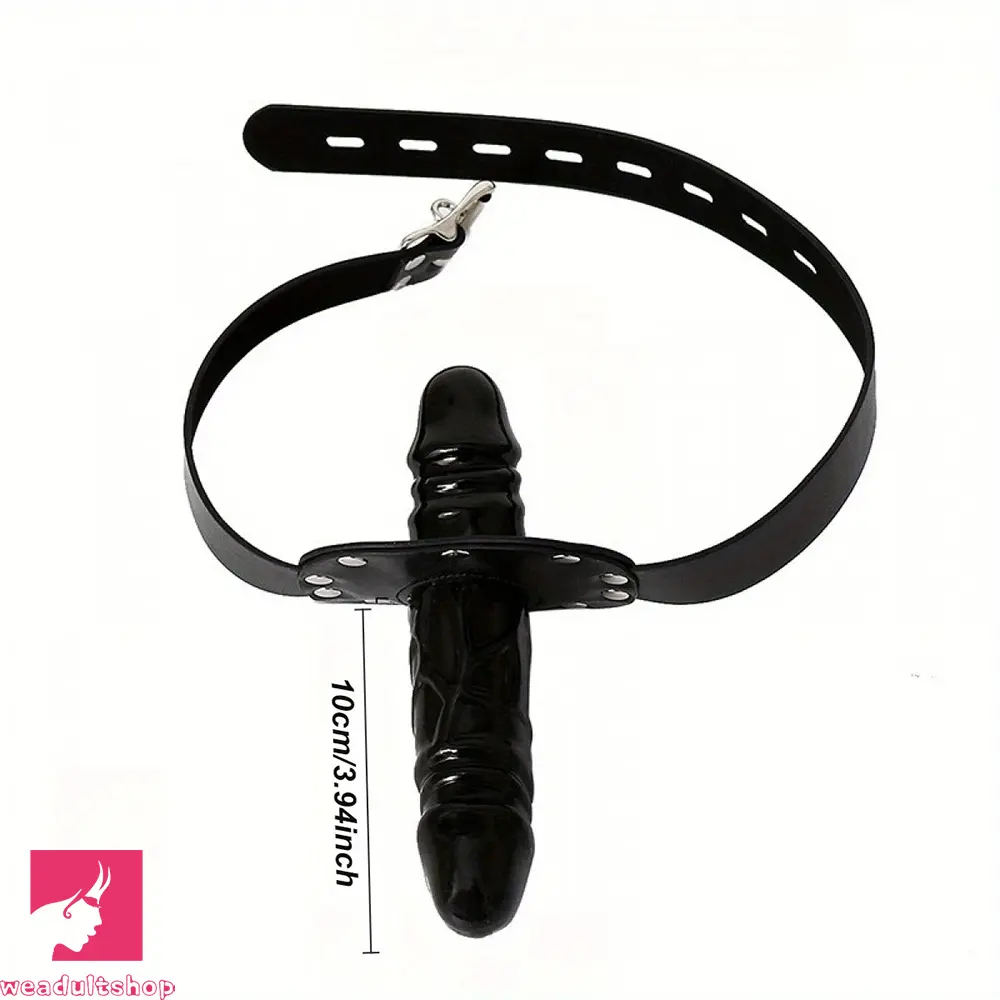 3.94in Binding Adjustable Size High Quality PVC Dildo Chin Face Strap on