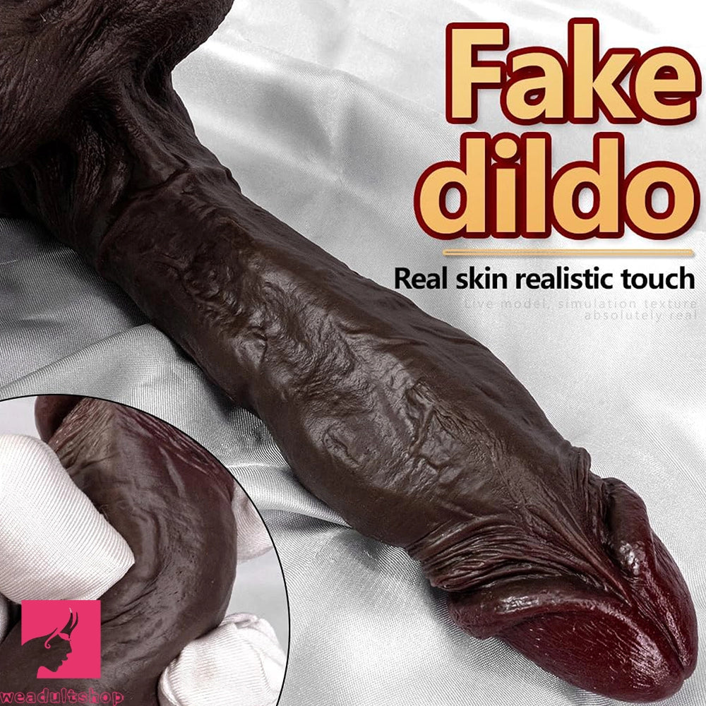 6.88in 9.64in 11.22in Realistic Big G-Spot Silicone Dildo For Adult Love