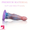 10.4in Monster Realistic Big Silicone Dildo Fantasy Thick Soft Odd Dildo