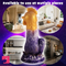 7.87in Exotic Thick Rooster Chicken Silicone Dildo Penis Couple Gift Sex Toy