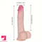 8.7in Automatic 10 Vibration Telescopic Modes Heated Remote Control Dildo