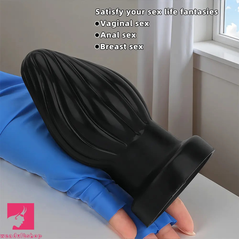 2.95in 3.93in 5.7in Silicone Spiral Small Anal Plug Dildo For Lesbian Love