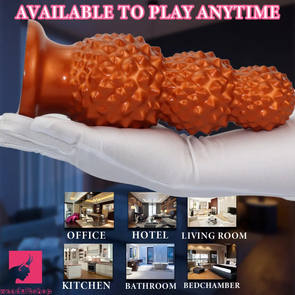 4.52in 6.73in 9.44in Lychee Shape Silicone Soft Butt Plug Dildo Sexy Product