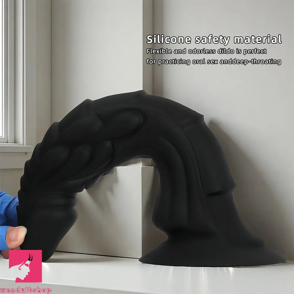 7.28in 9.25in 11.41in 13.38in Dragon Monster Fantasy Soft Silicone Dildo