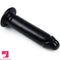 8.66in Big Black PVC Dildo Penis Big Suction Cup Adult Clitoral Stimulator
