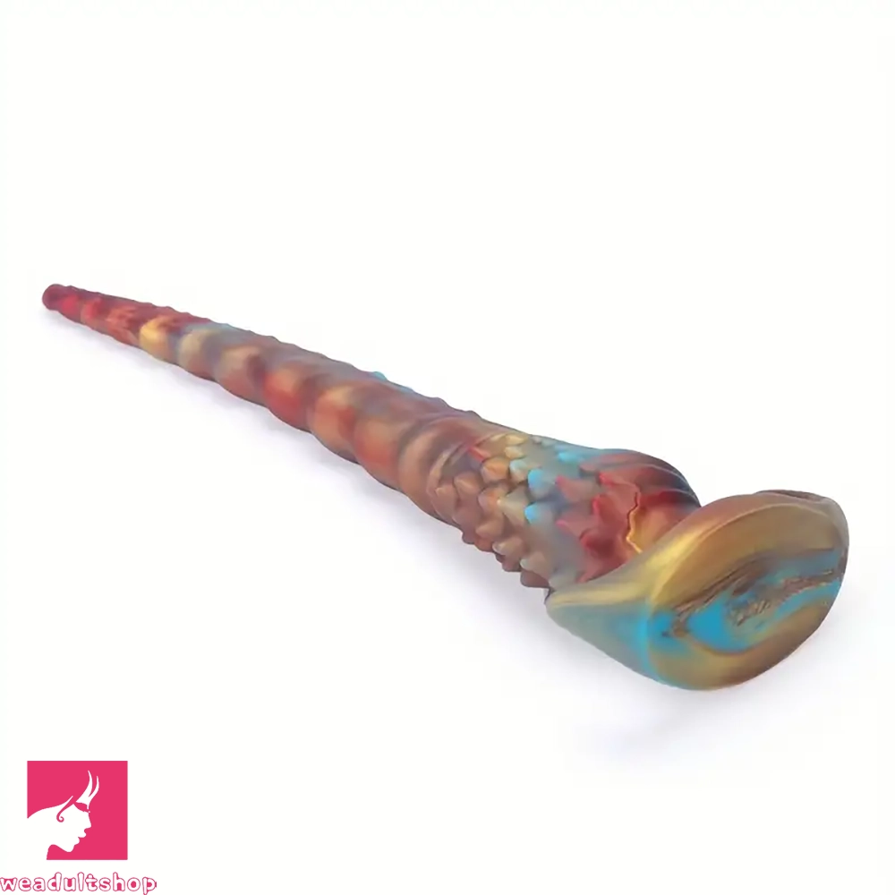 13.58in 17.51in 22.55in Long Huge Tentacle Silicone Skin Feel Cock Dildo