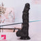 9.45in Big Real PVC Skin Dildo For Couples Sex Love With Suction Cup