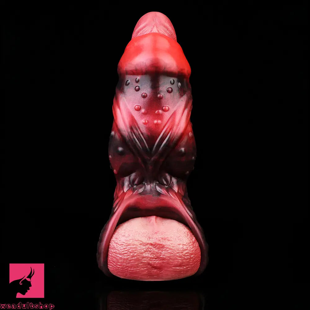 3.54in 4.72in 5.51in 6.69in Monster Scard Dildo Sleeve Cock Extender Toy