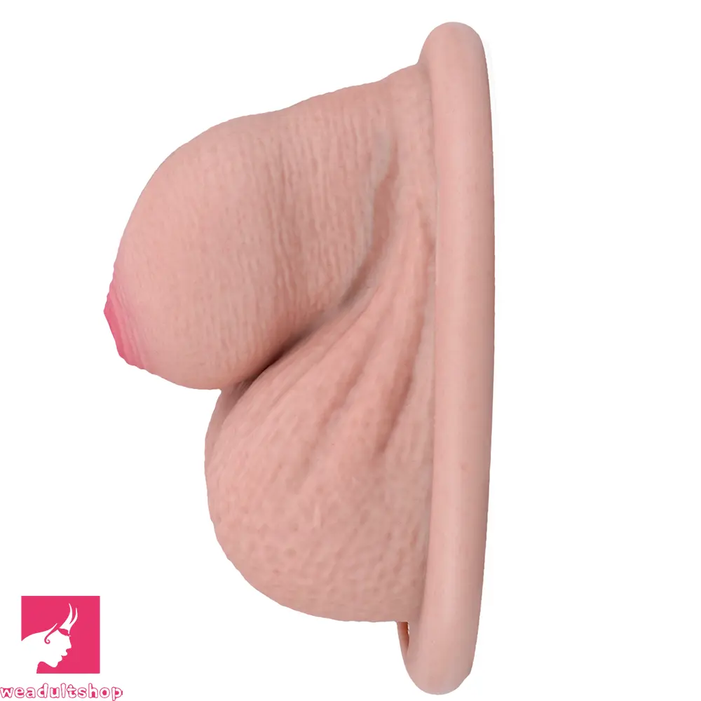 2.36in Silicone Soft Mini Cock Cage Strap on Chastity Dildo With Lock