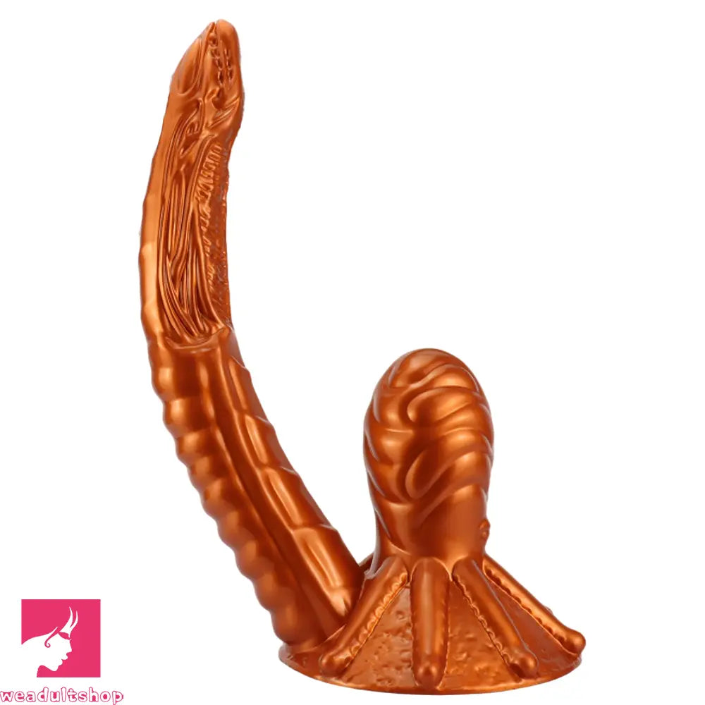 11.81in 17.7in Dual Ended Alien Anal Plug Soft Fantasy Dildo Anal Massage Dilator