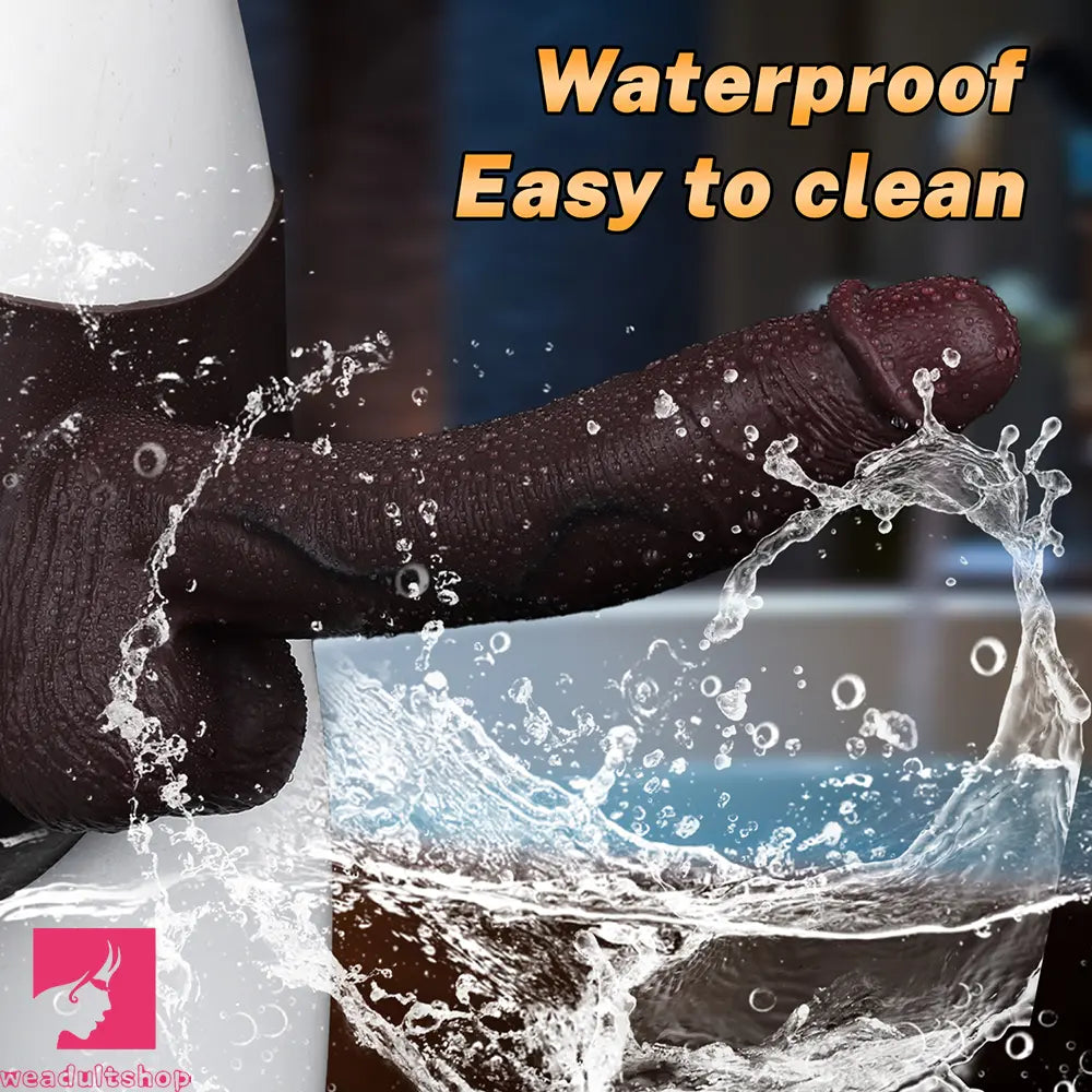 10.1in Hollow Strap on Dildo Panty For G-Spot Vaginal Anal Entertainment