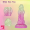 7.87in Silicone Snake Animal Dildo With Suction Cup For Adults Dilation