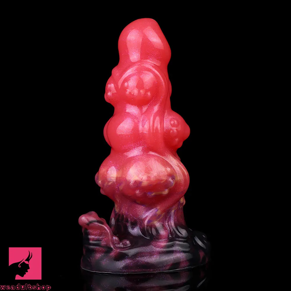 5.91in Fantasy Silicone Soft Odd Dildo Durable Construction Cock Sex