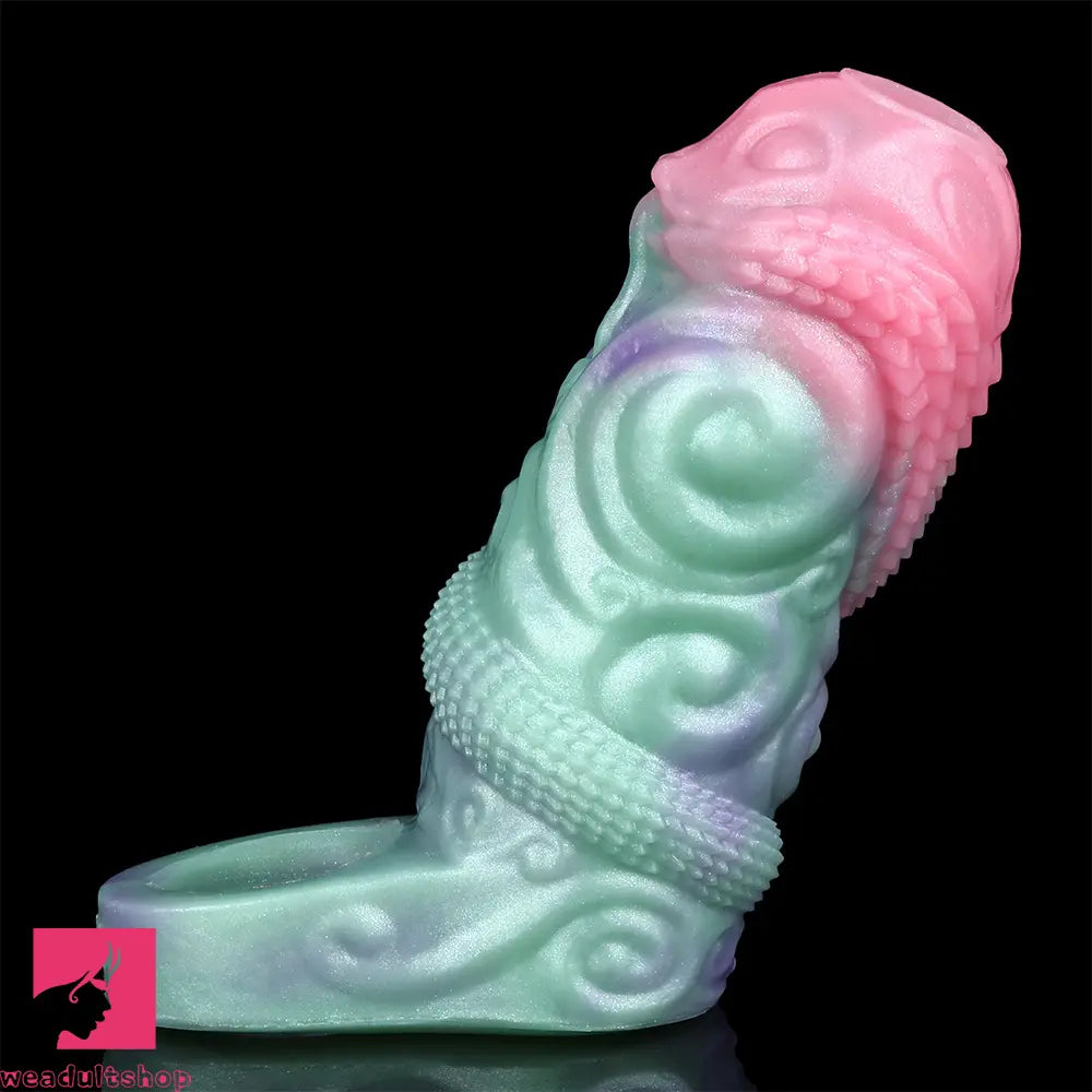 5in Wyrm Bloom SHAZ-3017 Fantasy Hollow Dildo Sleeve Cock Extension