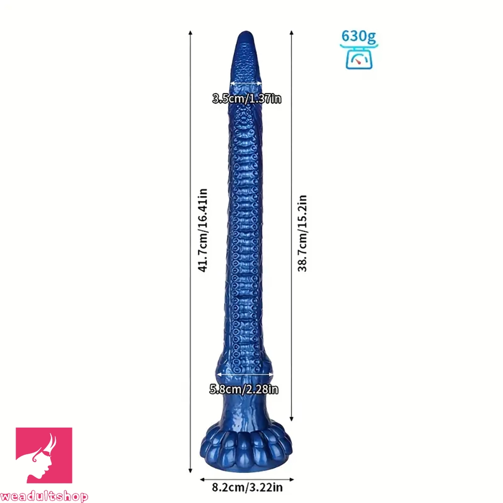 12.2in 16.41in Eels Tentacle Snake Long Huge Monster Silicone Clit Dildo