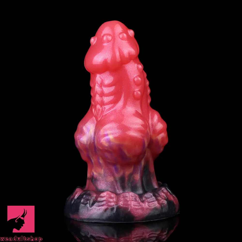 5.71in Fantasty Knot Spiked Silicone Dildo Soft Masturbator Simulate Sex