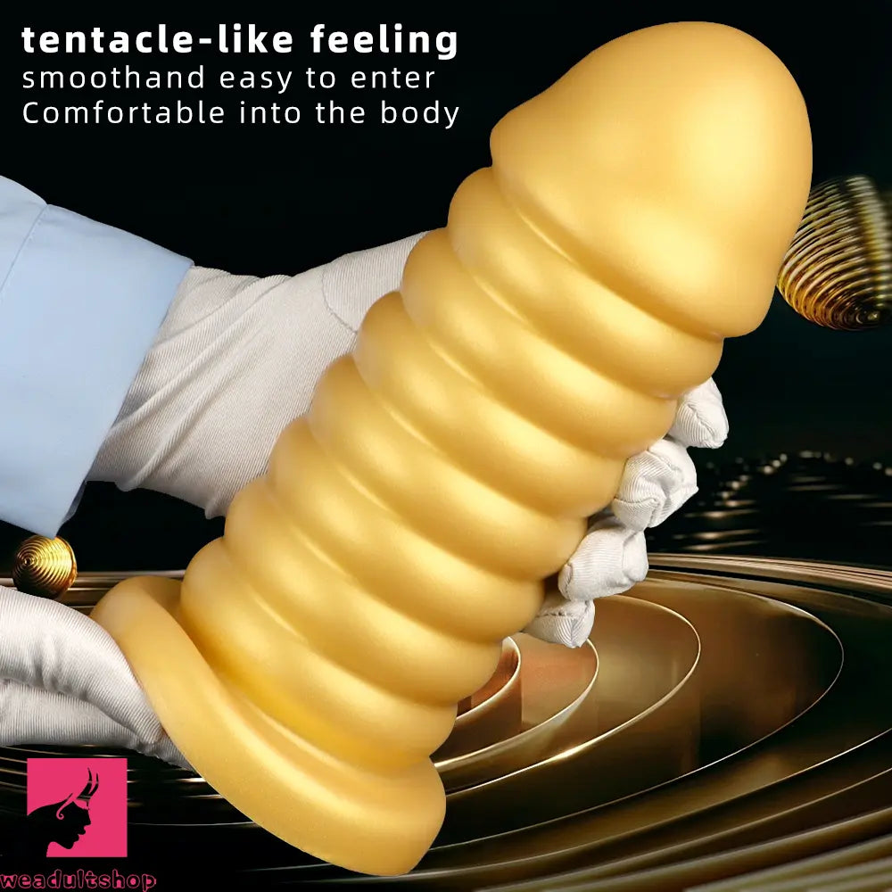 6.7in 9.05in Silicone Suction Cup Soft Bead Anal Plug Dildo For Anal Clit