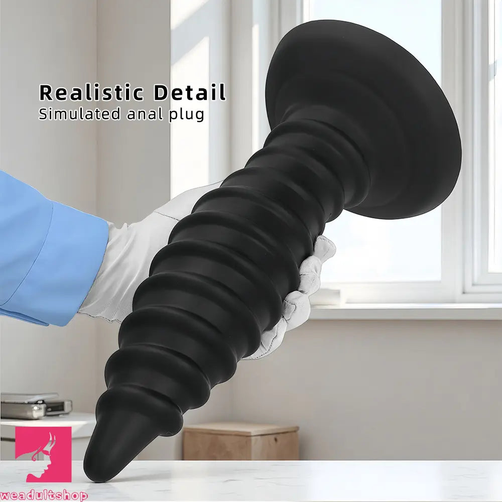 10.23in 12.2in 14.17in Extra Large Long Silicone Tip Anal Plug Penis Dildo