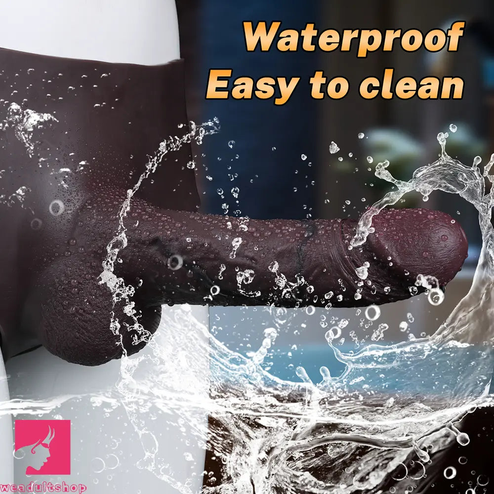 8.07in Hollow Strap on Dildo Panty Silicone Soft Sex Toy For Sex Love