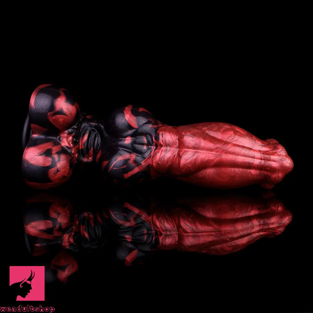 8.46in Dog Knot Super Realistic Texture Soft Deep Penetration Cock Sex Toy