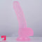 7.5in Curved PVC Female Masturbator Suction Cup Dildo Clitoral Stimulator