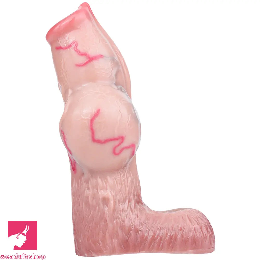5.39in 6.73in 6.96in Dog Knot Penis Sleeve Dildo Reusable Cock Sleeve