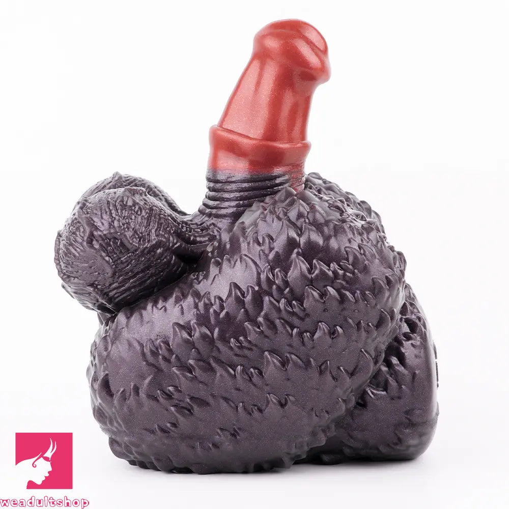 8.07in Monkey Penis Silicone Dildo Big Ass Masturbator For Sensory Love
