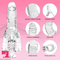 7.81in Dragon Soft Dildo For Offhand Prostate Massage Fantasy Thick Dildo