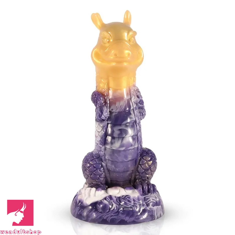 7.87in Realistic Silicone Dragon Dildo For G-Spot Stimulating Ball-Free