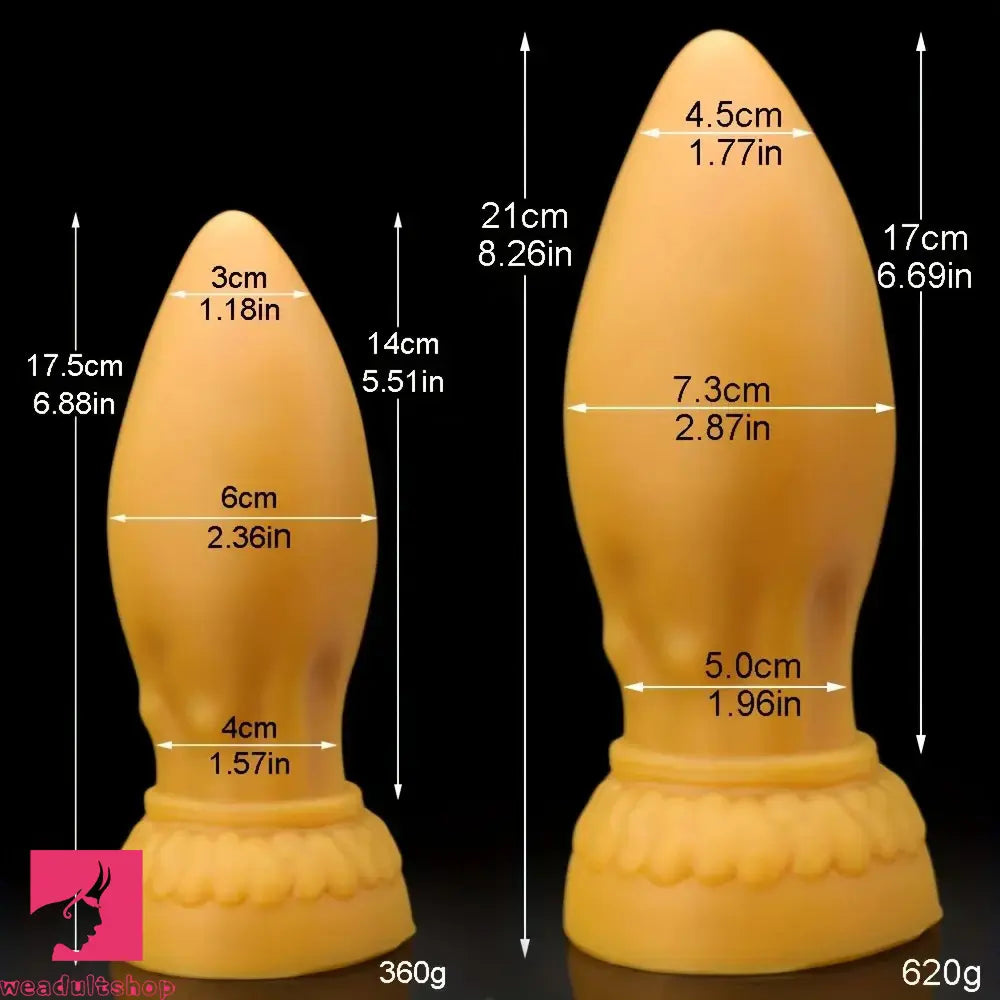 6.88in 8.26in Large Anal Dilation Odd Dildo For Women Clit Masturbation