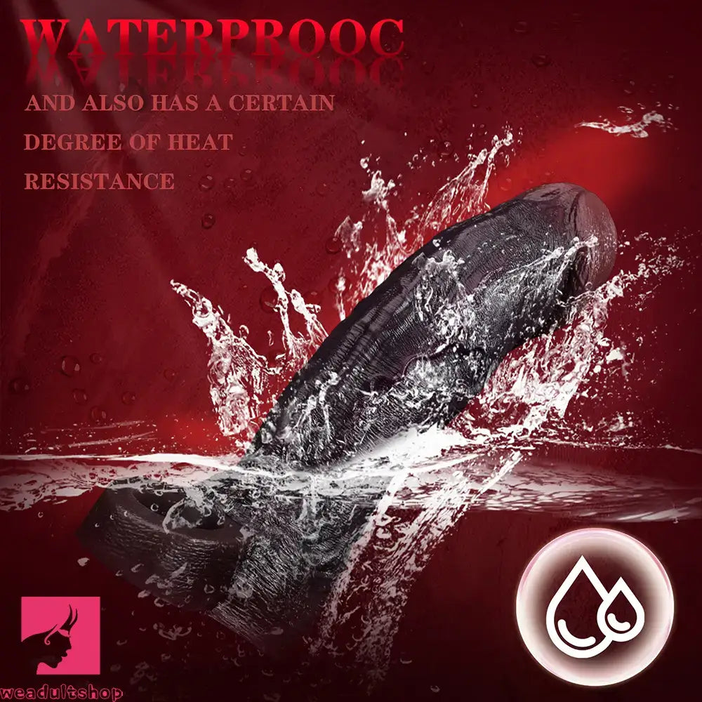 8.46in Uncut Realistic Texture Design Reusable Cock Cover Dildo Sleeve