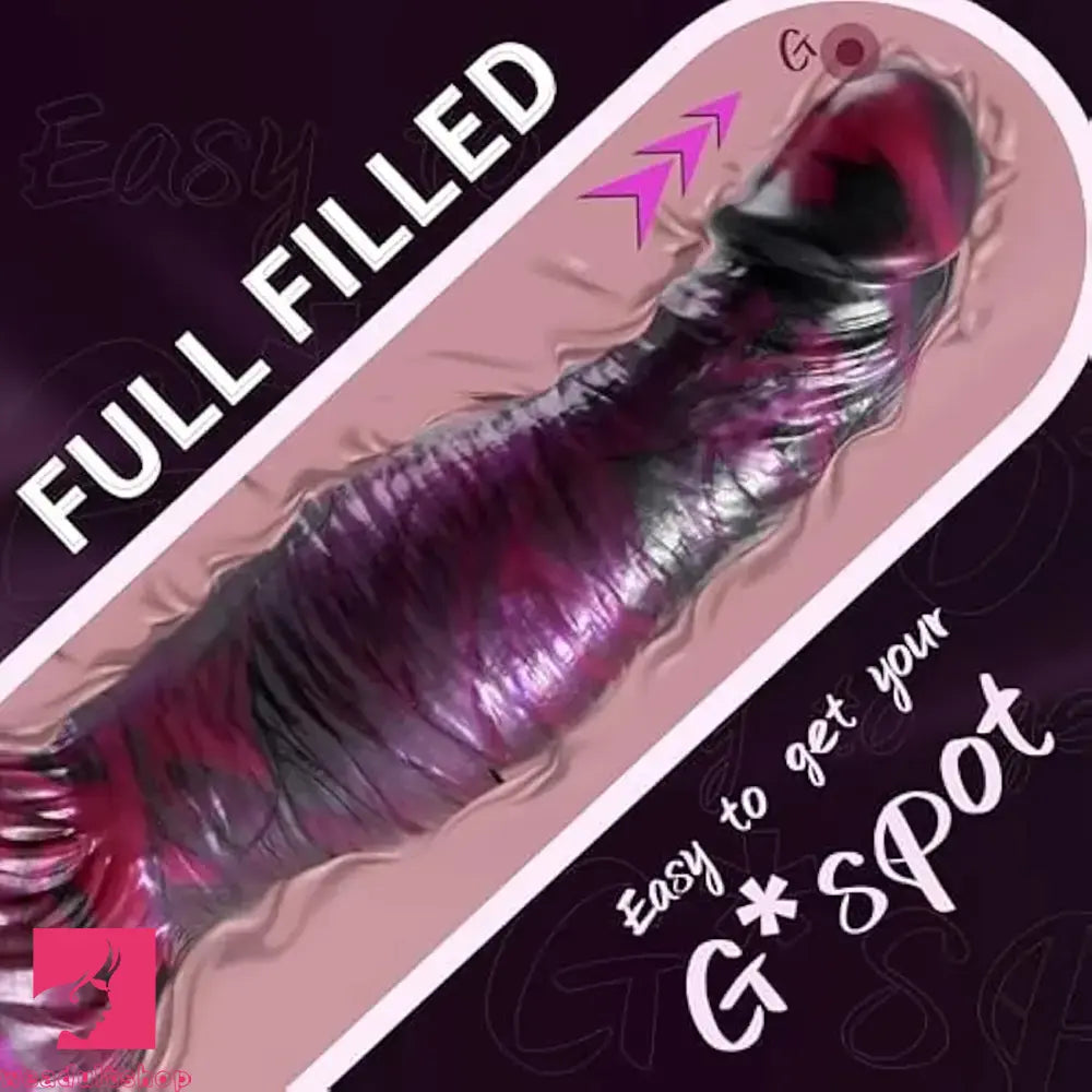 7.9in Monster Dildo For Beginners Odd Silicone Dildo For Hands-Free Sex