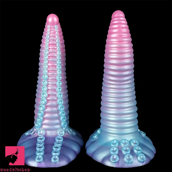 8.26in Silicone Thick Tentacle Dildo Monster Big Dilation Soft Anal Plug