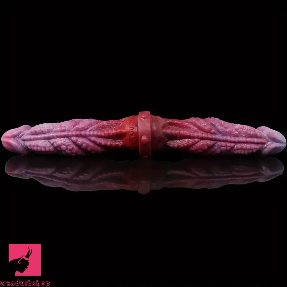 13.78in Big Long Double Sided Silicone Dragon Monster Women Dildo