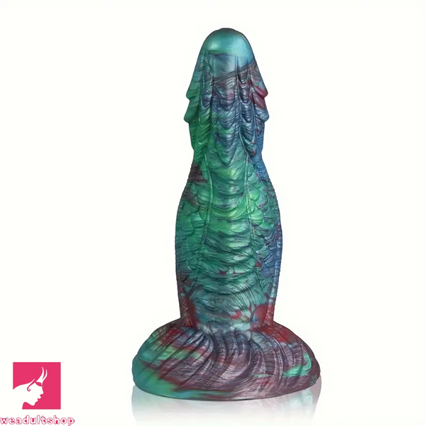 7.32in Monster Liquid Silicone Thick Anal-Expanding Fantasy Penis Dildo