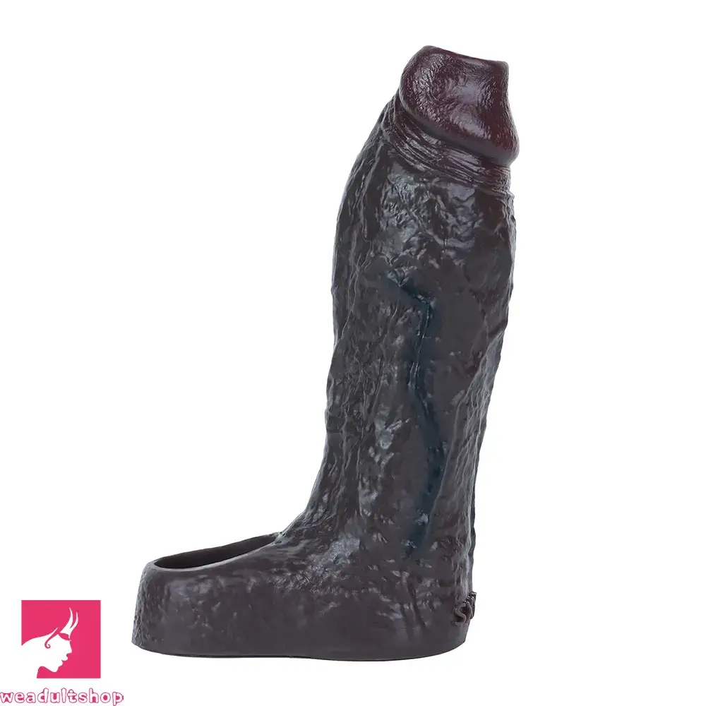 5.59in Realistic Dildo Penis Sleeve Cock Ring For Deep Stimulation Love