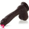10.43in Oversized Realistic Dildo Soft Thick Penis Huge Lesbian Dildo