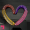 17.8in Long Double-headed Dildo Penis G Spot Women Anal Vulva Dual-use