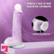 8.07in Silicone With Infrared Sensor Two-color Gradient Automatic Dildo