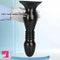8.66in 12.2in Big Head Anal Dilation Black Big PVC Anal Plug Cock Dildo