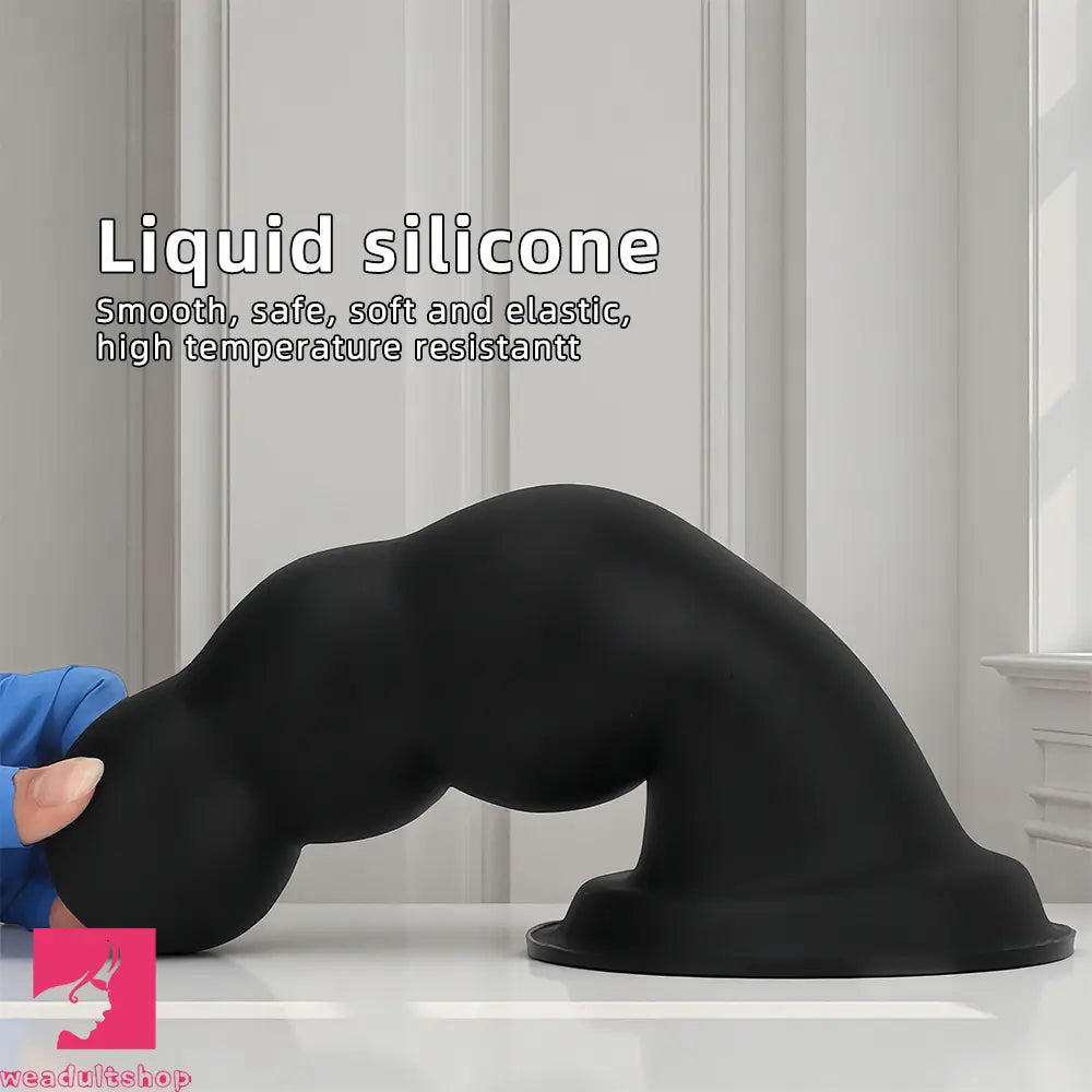 7.08in 8.85in 11.02in Soft Pull-bead Anal Plug Extra Large Thick Cock Dildo