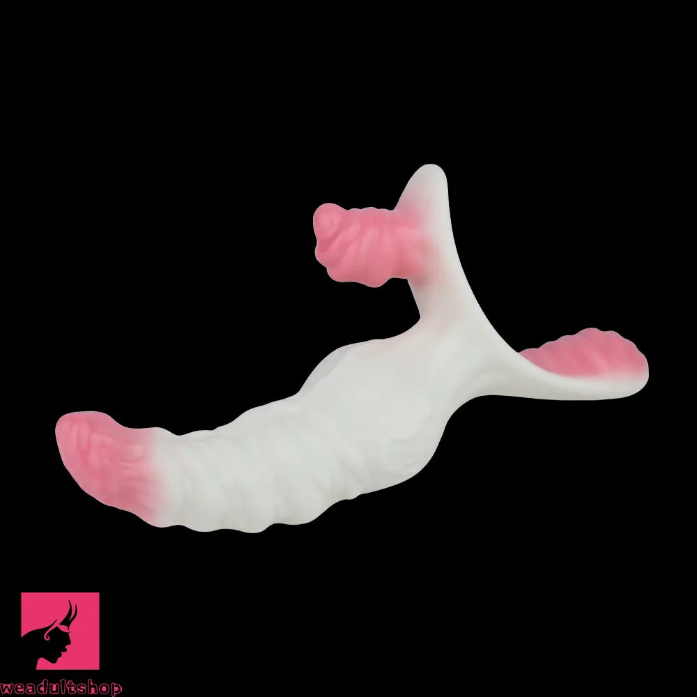 6.42in Monster Fantasy Wearable Strap on Vibrating Anal Silicone Dildo