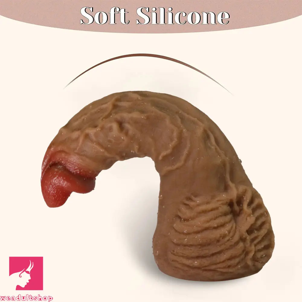 9.1in Realistic Explosive Veins Big Soft Silicone Dildo Suitable For Vaginal G-Spot