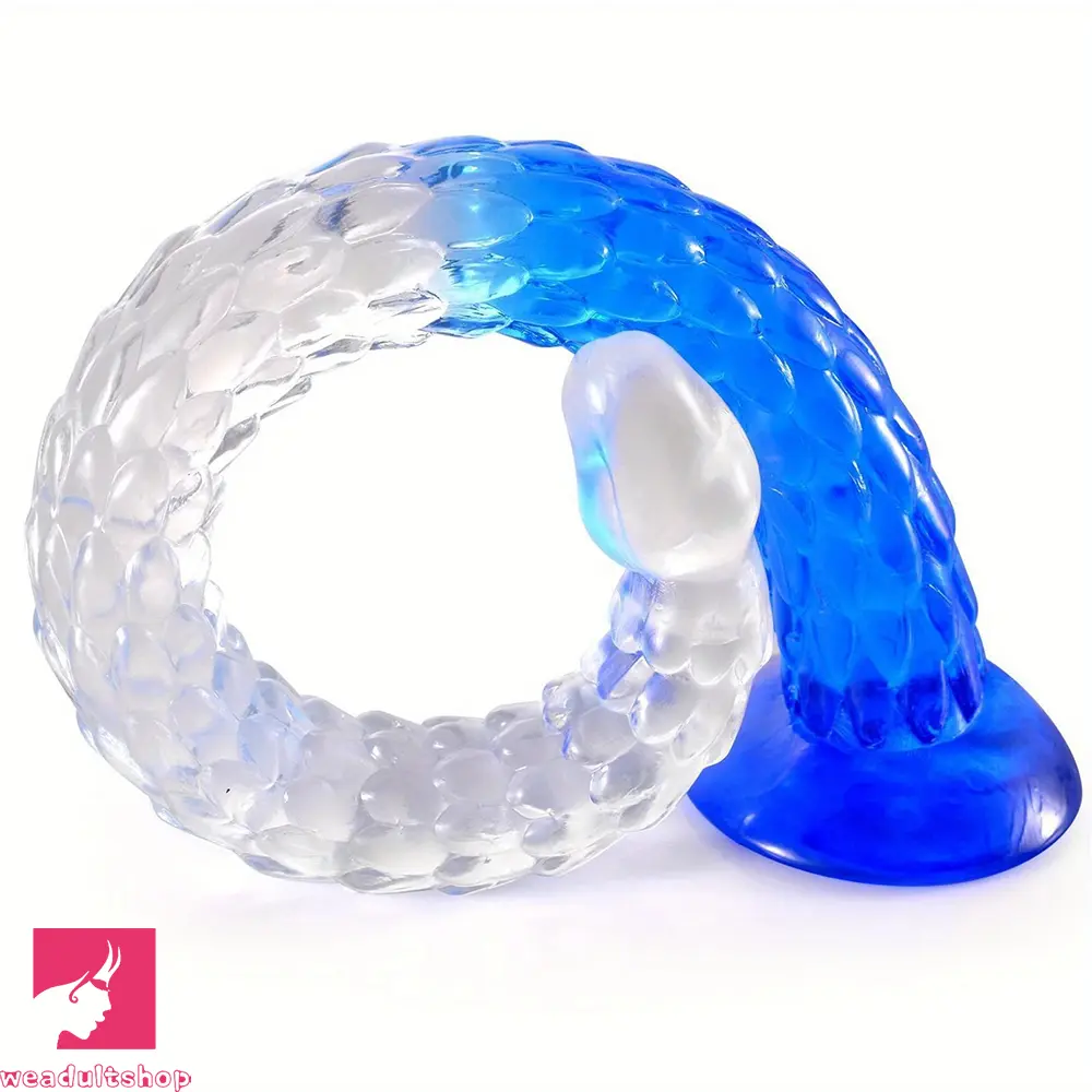 16.1in 19.29in 22.84in Anal Training Soft TPE Dildo For Experienced Game