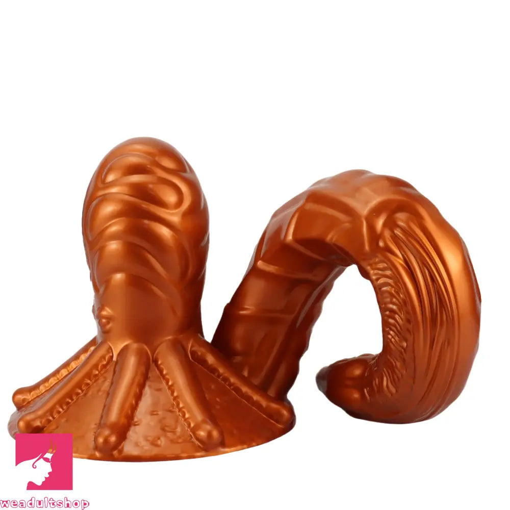 11.81in 17.7in Dual Ended Alien Anal Plug Soft Fantasy Dildo Anal Massage Dilator