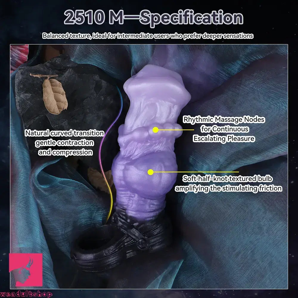 4.44in 6.06in 7.32in Horse Cock Dildo Sleeve Odd Spiked Knot Creature Sleeve