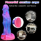 7.87in Alien Dragon Silicone Monster Penis Soft Dildo With Suction Cup